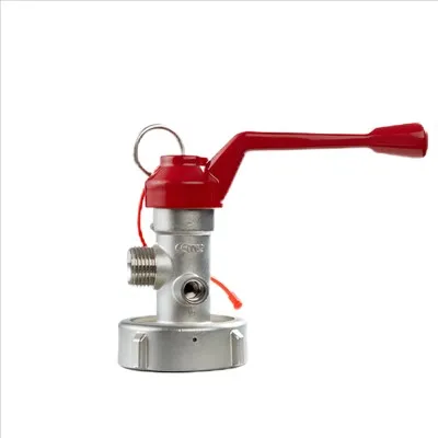 50 kg CO2-Feuerlöscher auf Rädern Vavle